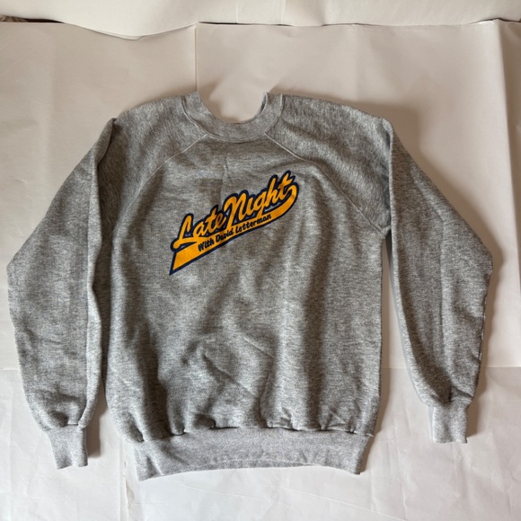 Vintage "Late Night with David Letterman" Sweatshirt - Picture 3 of 5